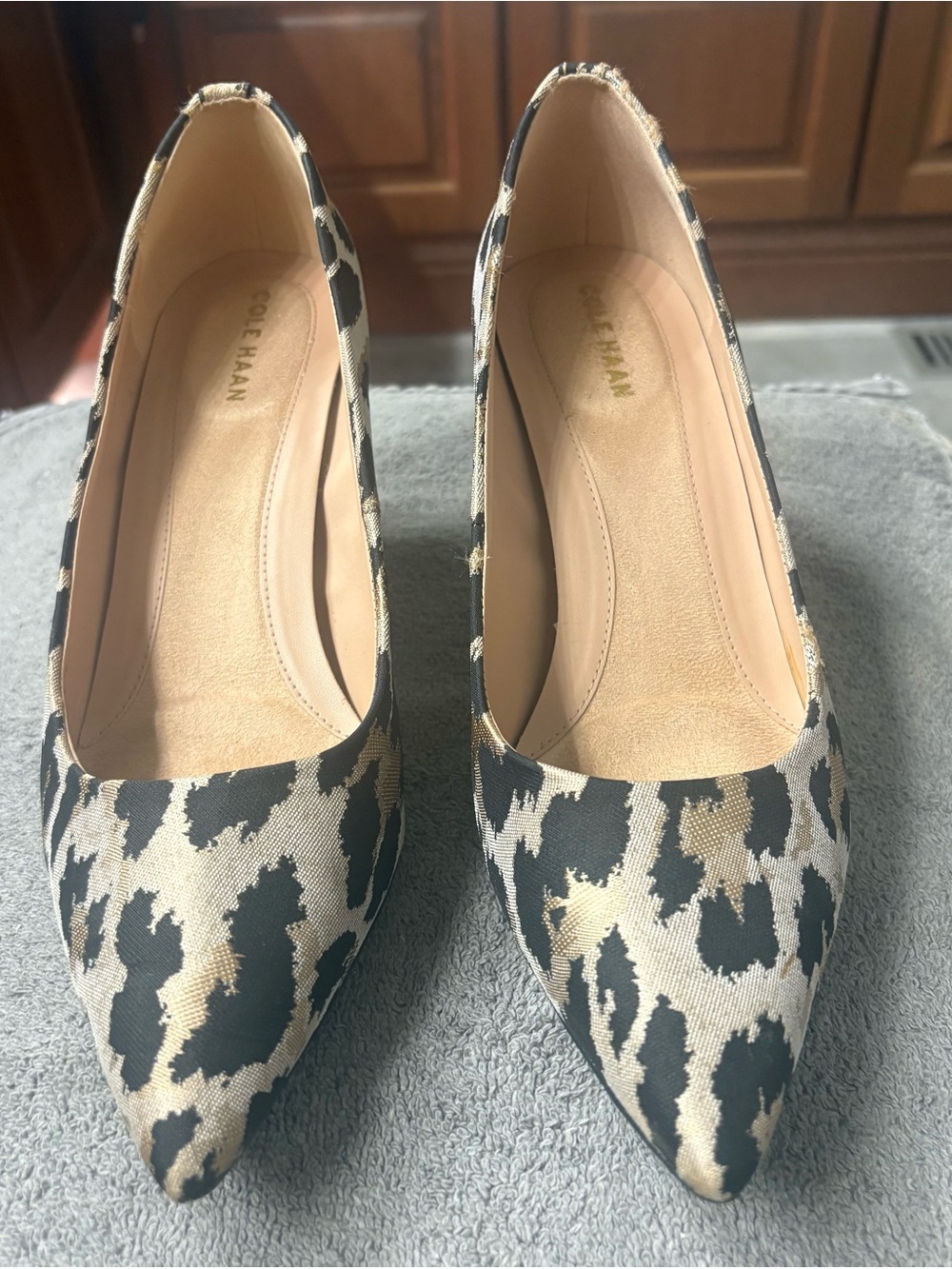 Cole Haan Grand animal print pumps 7B Almost New!